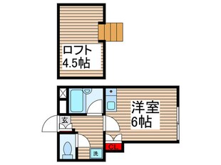 コ－ポ逆井の物件間取画像